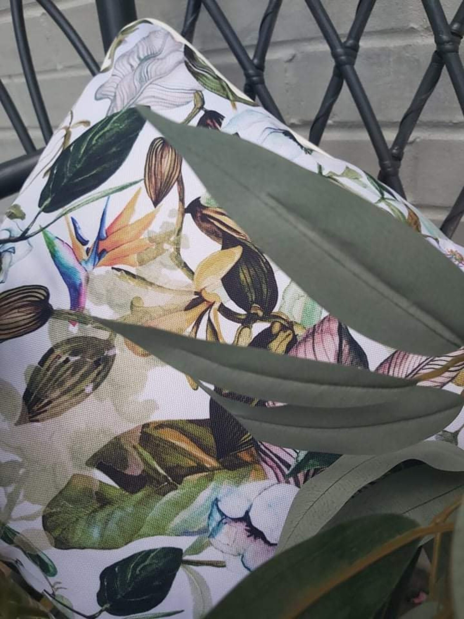 Waterproof outdoor cushion cover waterresistant garden patio Etsy