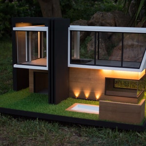 Wooden house for Cats - "Shark"