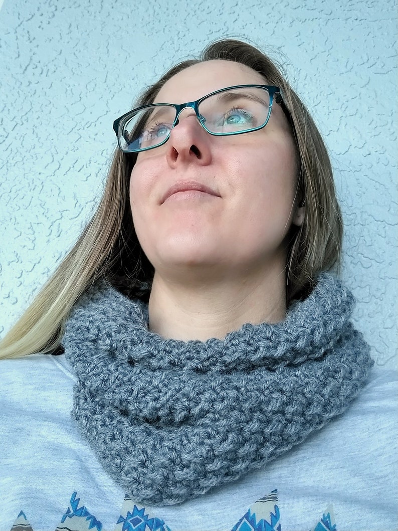 Handmade Crochet Cowl Scarf - Etsy