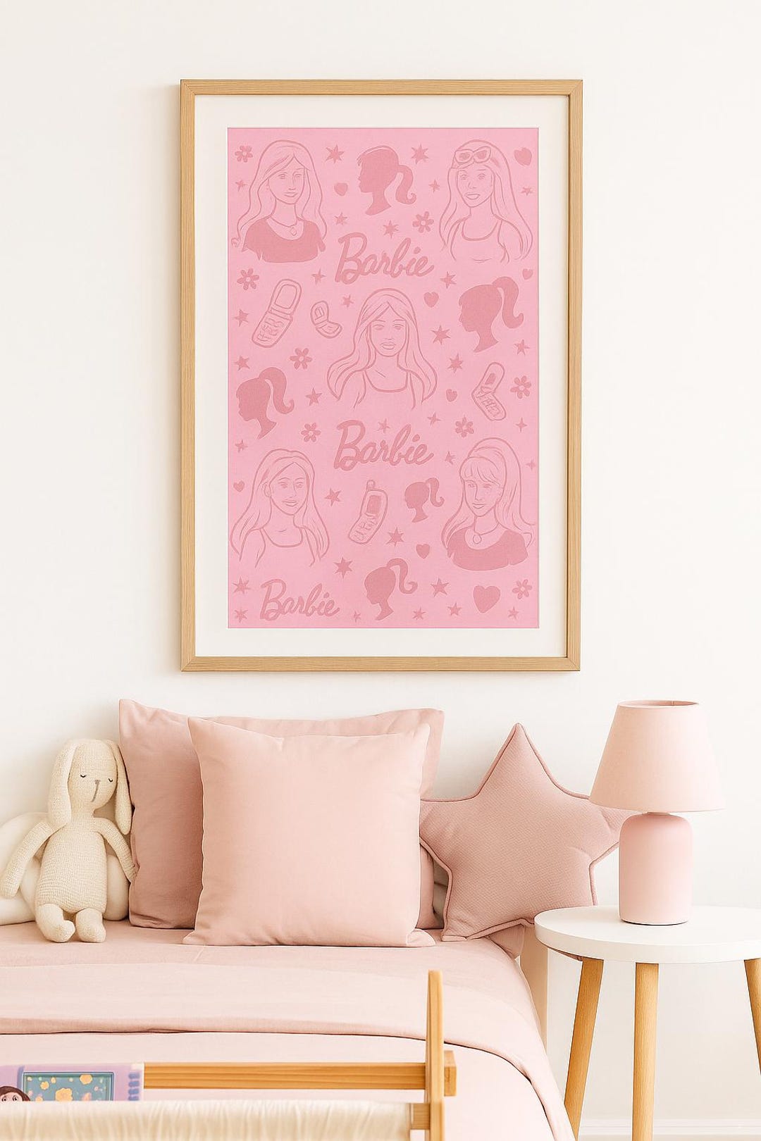 Girls Nursery Wall Art Printable | Cute Kids Bedroom Decor | Playroom ...