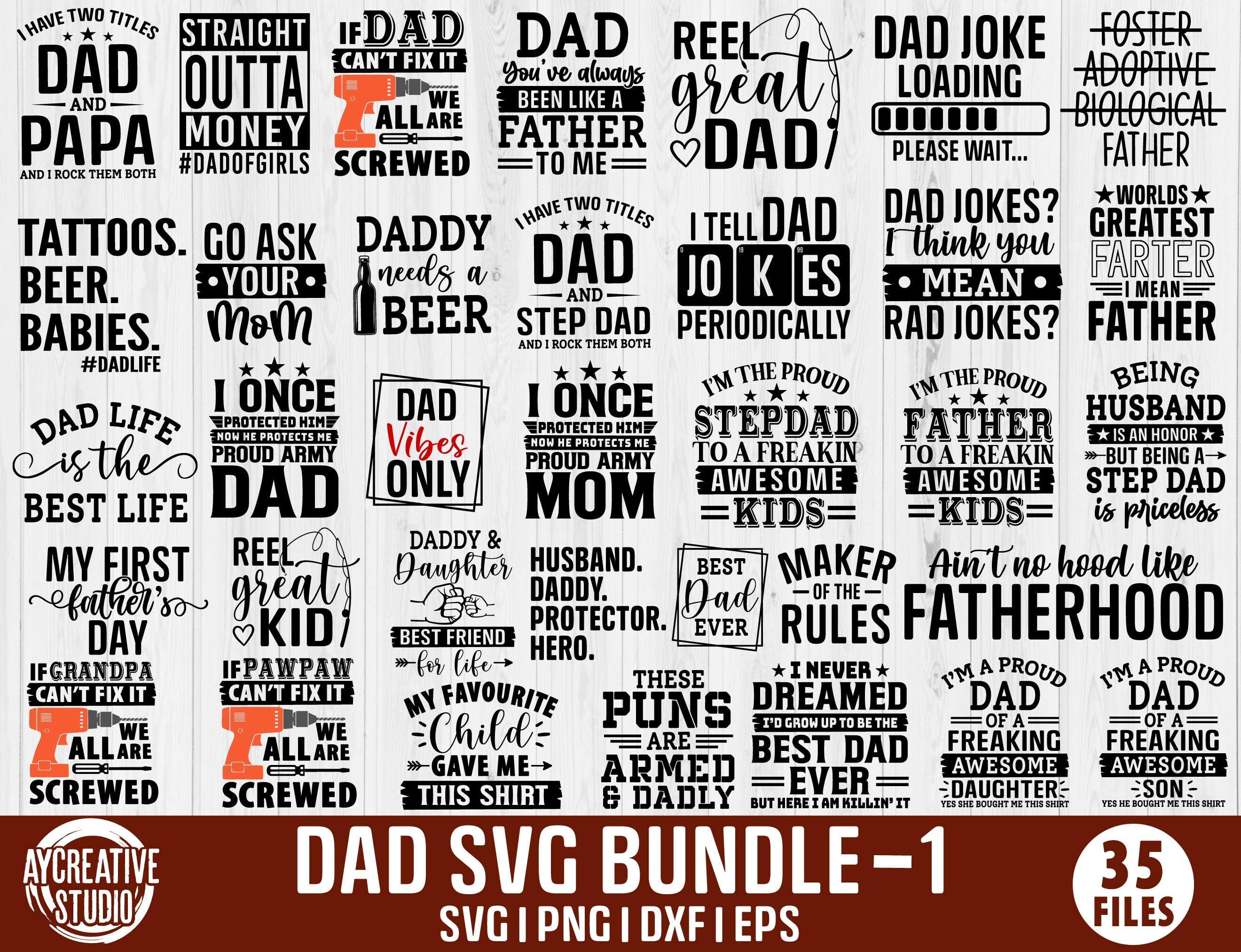 Free Free 113 Father&#039;s Day Svg Bundle SVG PNG EPS DXF File