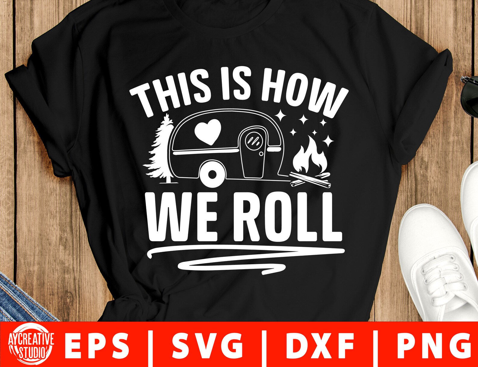 This is how we roll svg png dxf camping quote svg funny etsy uk