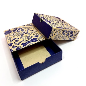 Scatola per imballaggio a cassetto, scatola di carta pieghevole, scatola pieghevole in carta kraft, scatola a cassetto, scatola rettangolare/regalo