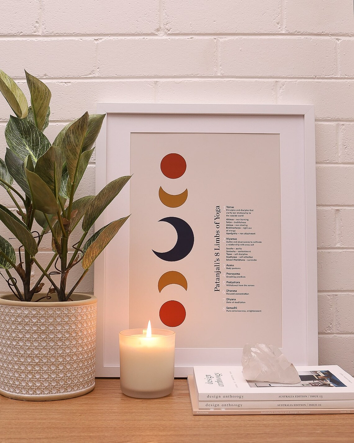 8 Limbs of Yoga Poster | Digital Download | Wall Art | Patanjali’s Yoga ...