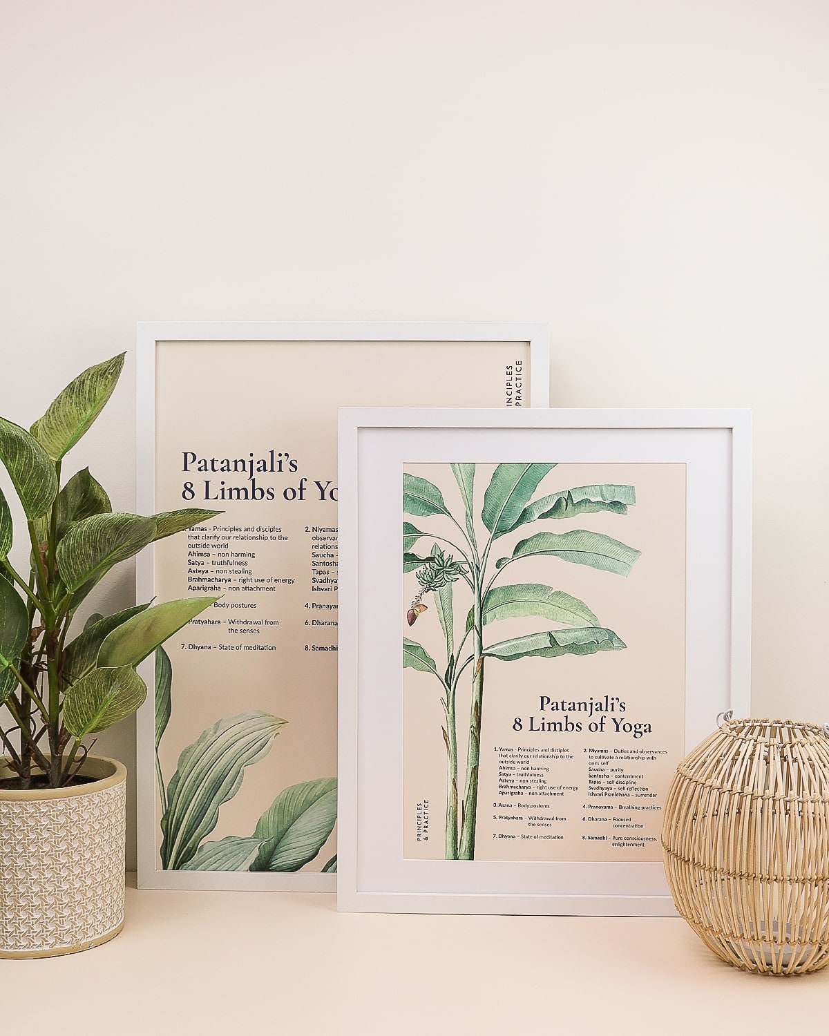 8 Limbs of Yoga Poster | Digital Download | Wall Art | Patanjali’s Yoga ...