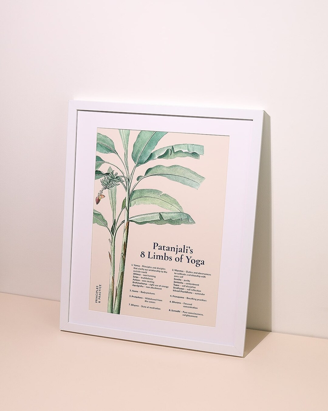 8 Limbs of Yoga Poster | Wall Art | Patanjali’s Yoga Sutras - Etsy
