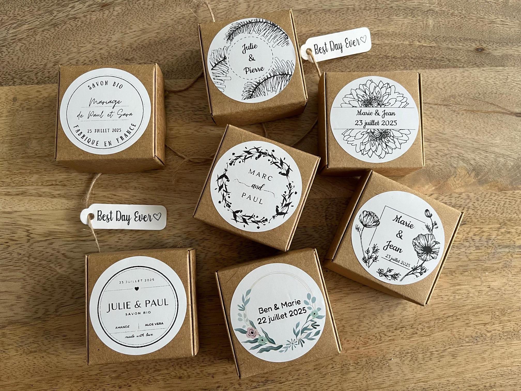 Savons d’invités artisanaux pour événements spéciaux