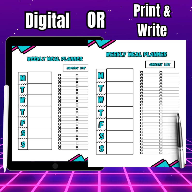 Printable keto meal planner template wolfmama Printable keto meal planner template wolfmama