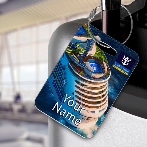 Royal Caribbean Luggage Tags Cruise Ship Limited Edition Etsy