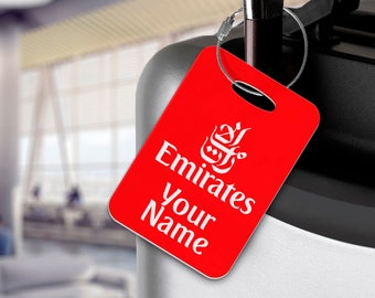 Emirates Airlines Personalised - Limited Edition - Aviation, Retro Livery, Aircraft Exclusive!