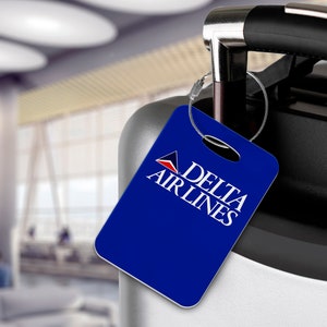 Delta Airlines Retro - Luggage Tag - Limited Edition - Aviation, Retro Livery, Aircraft Exclusive!