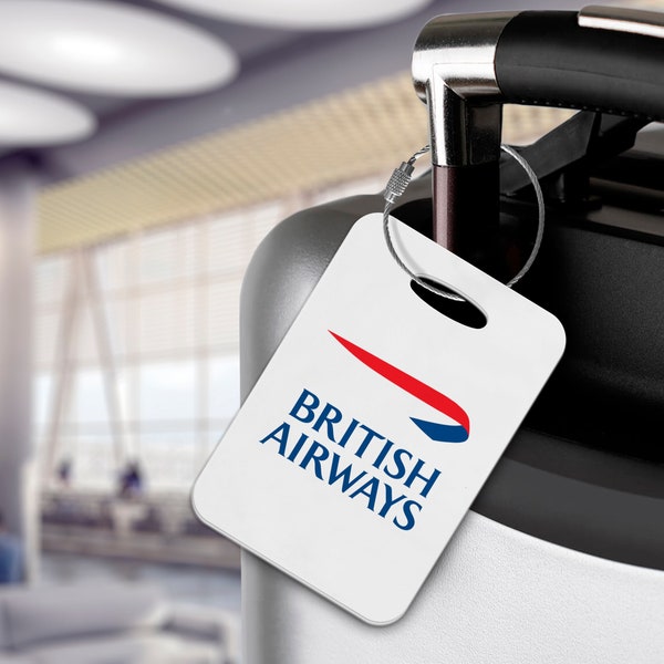 British Airways Luggage Tag - Limited Edition - Aviation, Retro Livery, Aircraft Exclusive!