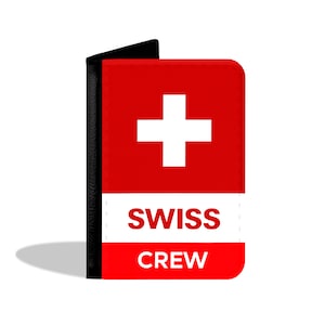 Swiss Air Cabin Crew Passport Cover - Aviation - Limited Edition - Exclusive!