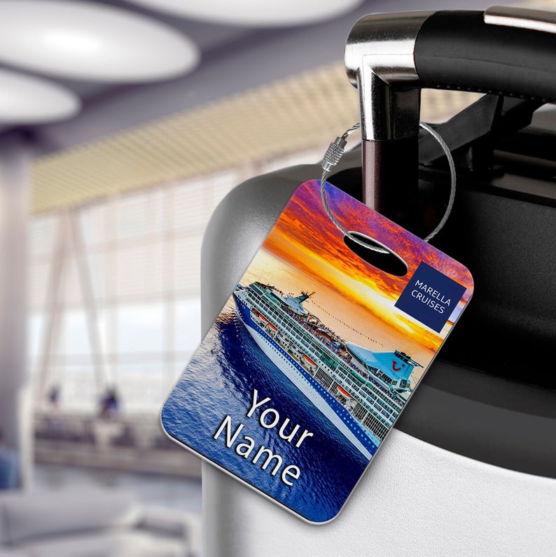 what do marella cruise luggage tags look like