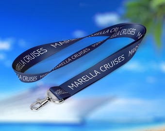 Cartera con cordón y tarjetero de identificación de Marella Cruises - Crucero - Artículos de viaje exclusivos