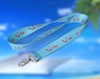 Cordón TUI con cartera para tarjeta de identificación - Tripulación de cabina - Artículos de viaje exclusivos