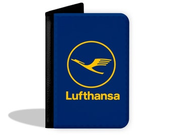 Lufthansa Blue Passport Cover - Aviation - Limited Edition - Exclusive!