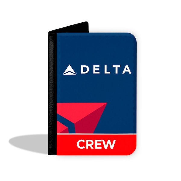 Delta Airlines Cabin Crew Passport Cover - Aviation - Limited Edition - Exclusive!