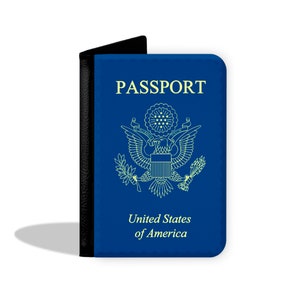 USA Passport Style Passport Cover - Aviation - Limited Edition - Exclusive!