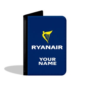Custodia per passaporto dell&#39;equipaggio di cabina Ryanair - Aviazione - Edizione limitata - Esclusiva!