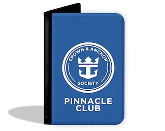 Royal Caribbean Crown and Anchor Pinnacle Club - Passport Cover - Aviation - Limited Edition - Exclusive!