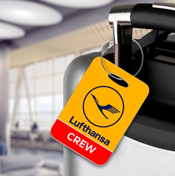 新品　ルフトハンザ Lufthansa crew用バゲージタグ 新品 ルフトハンザ Lufthansa crew用バゲージタグ - メルカリ