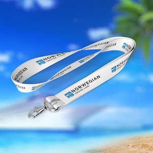 NCL Cruises Lanyard with ID Card Wallet - Cruise Ship - Travel Merch Exclusive