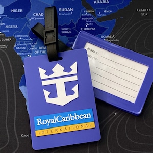 Royal Caribbean 3D Rubber Luggage Tag - Exclusive - Limited Edition