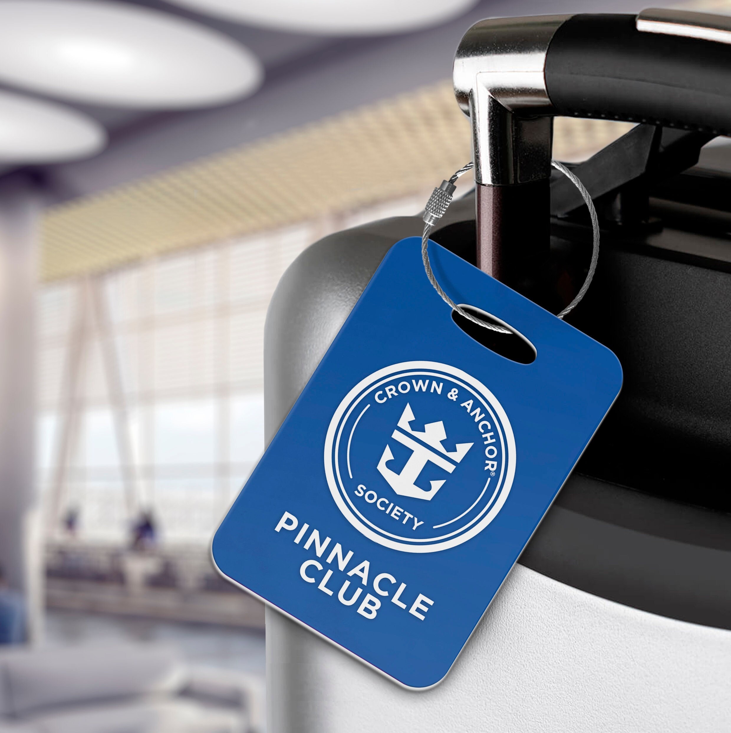Royal Caribbean Pinnacle Club Status Luggage Tags Crown & Anchor Society Cruise Ship Limited