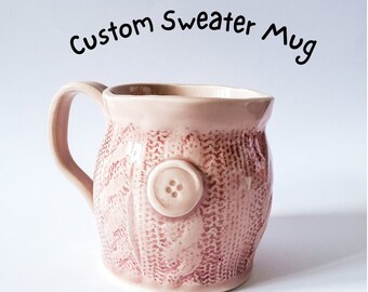 Custom Oversized Sweater Mug