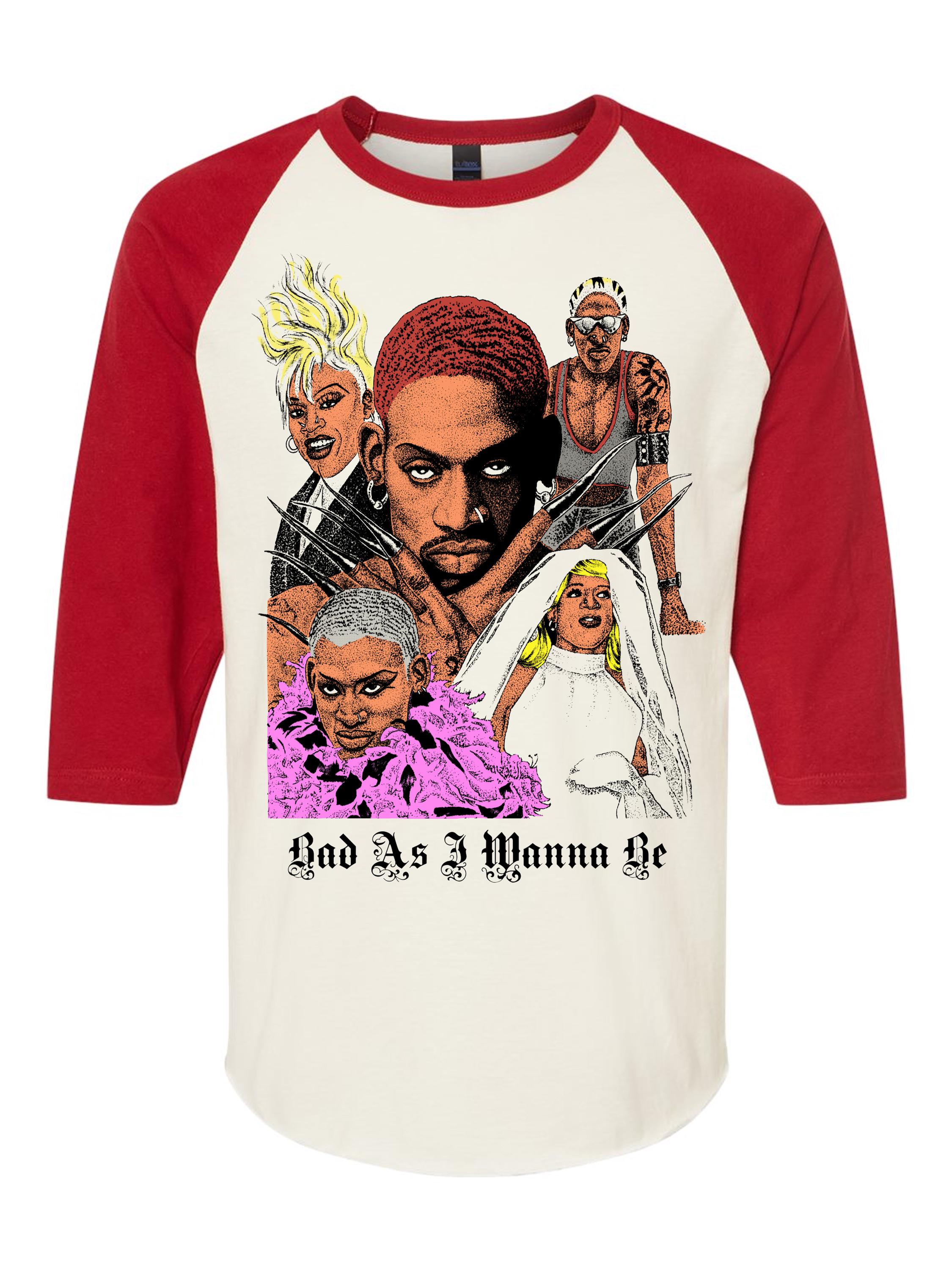 Dennis Rodman Shirt Bad as I Wanna Be - Etsy