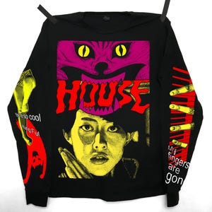 HOUSE ムービーTシャツ　大林宣彦　ホラー HOUSE ムービーTシャツ大林宣彦ホラー