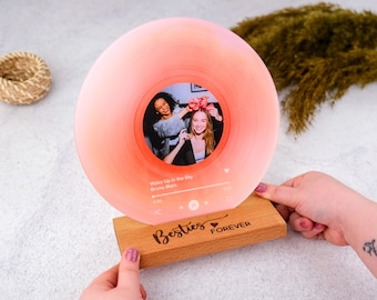 Romantic Personalized Record - Birthday Gift for Her - Anniversary Gift for Him Her - Couples Gifts - Valentines Day Gifts - Boyfriend Gifts