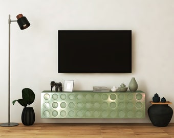 Wall-mounted TV stand, suspended TV cabinet