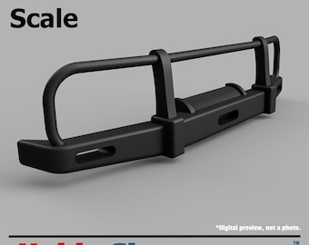 1:24 Scale Model Bullbar for 4WD like Toyota Hilux