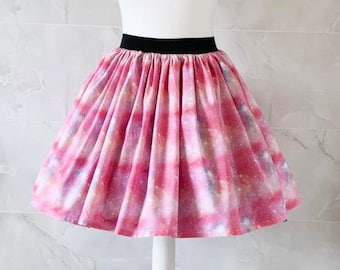 Falda Galaxia, Falda Espacial, Falda Espacial para Mujer, Falda Espacial para Damas, Conjunto Espacial, Regalo Espacial para Ella, Moda Original, Falda Friki, Galaxia