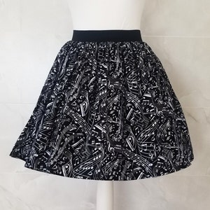 Hot pink music note skirt hotsell