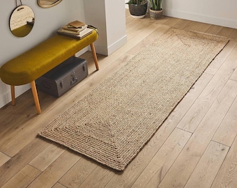 Tapis jute rectangulaire petit format, aftas Couleur naturel La Redoute  Interieurs