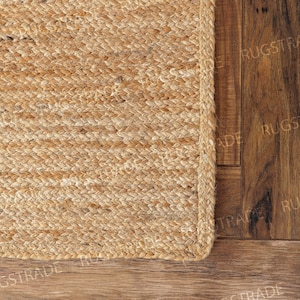 Natural Jute Rug- Large Area Rug, Bohemian Rug, Jute runner Rug, Jute Rug Square, Jute Rug Rectangular, Jute Rug Large, Boho Rug, Custom Rug image 6