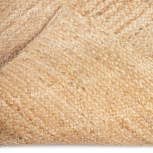 Natural Jute Rug- Large Area Rug, Bohemian Rug, Jute runner Rug, Jute Rug Square, Jute Rug Rectangular, Jute Rug Large, Boho Rug, Custom Rug image 8