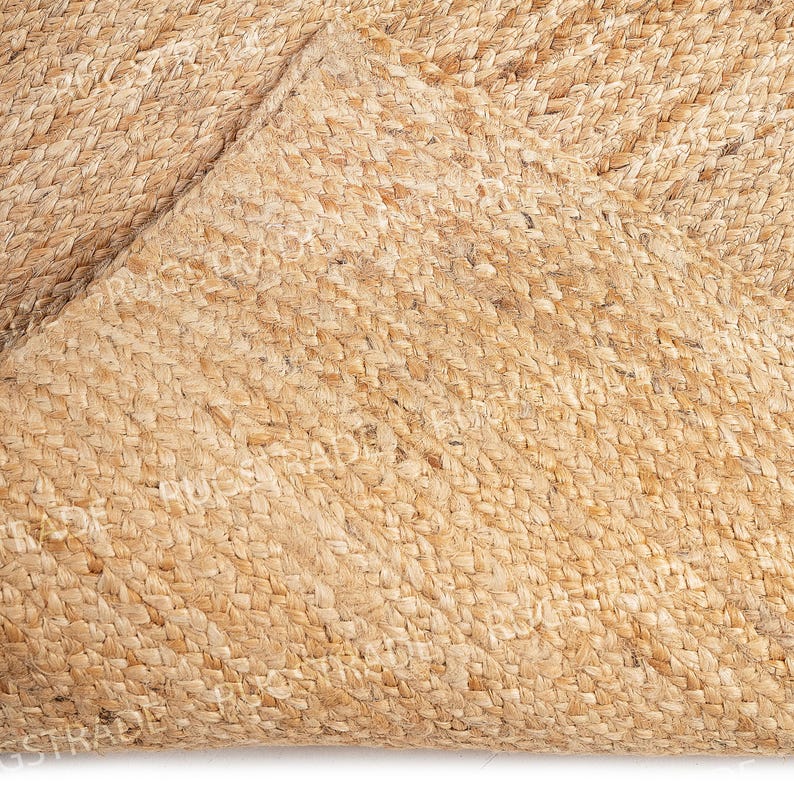 Natural Jute Rug- Large Area Rug, Bohemian Rug, Jute runner Rug, Jute Rug Square, Jute Rug Rectangular, Jute Rug Large, Boho Rug, Custom Rug image 8