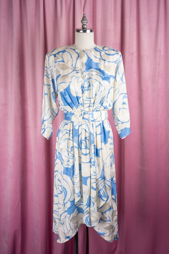 Nordstrom blue floral clearance dress