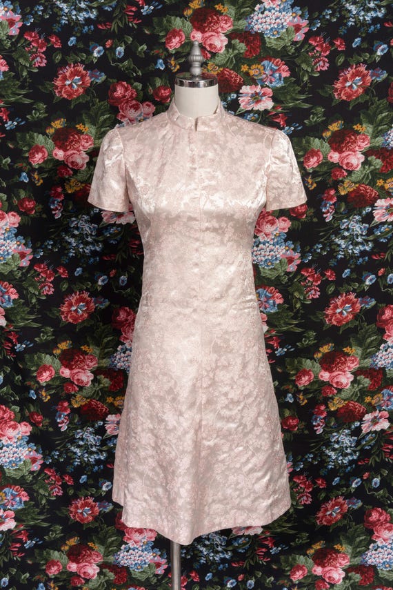 women's metallic brocade a-line dress One Shoulder Brocade Metallic A-Line Gown