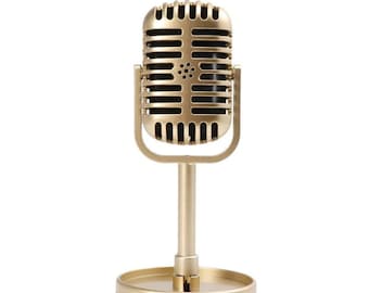 Creatie Eigendom Prestige Vintage Microphone | Etsy