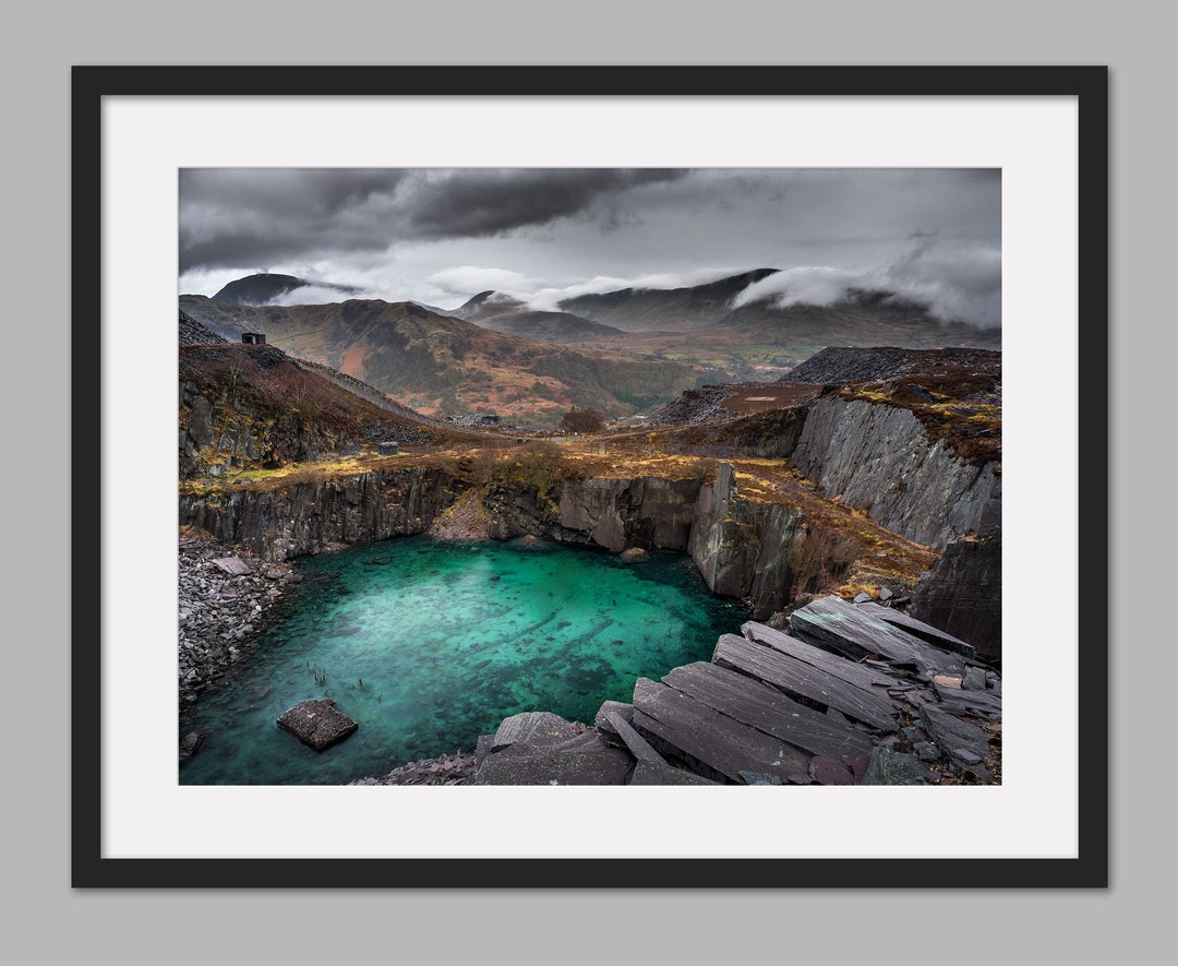 Dinorwic Slate Quarry, Llanberis, Snowdonia, Wales - Photographic