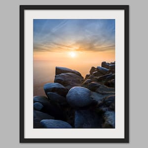 Higger Tor Frosty Dawn Print: Peak District Wall Art