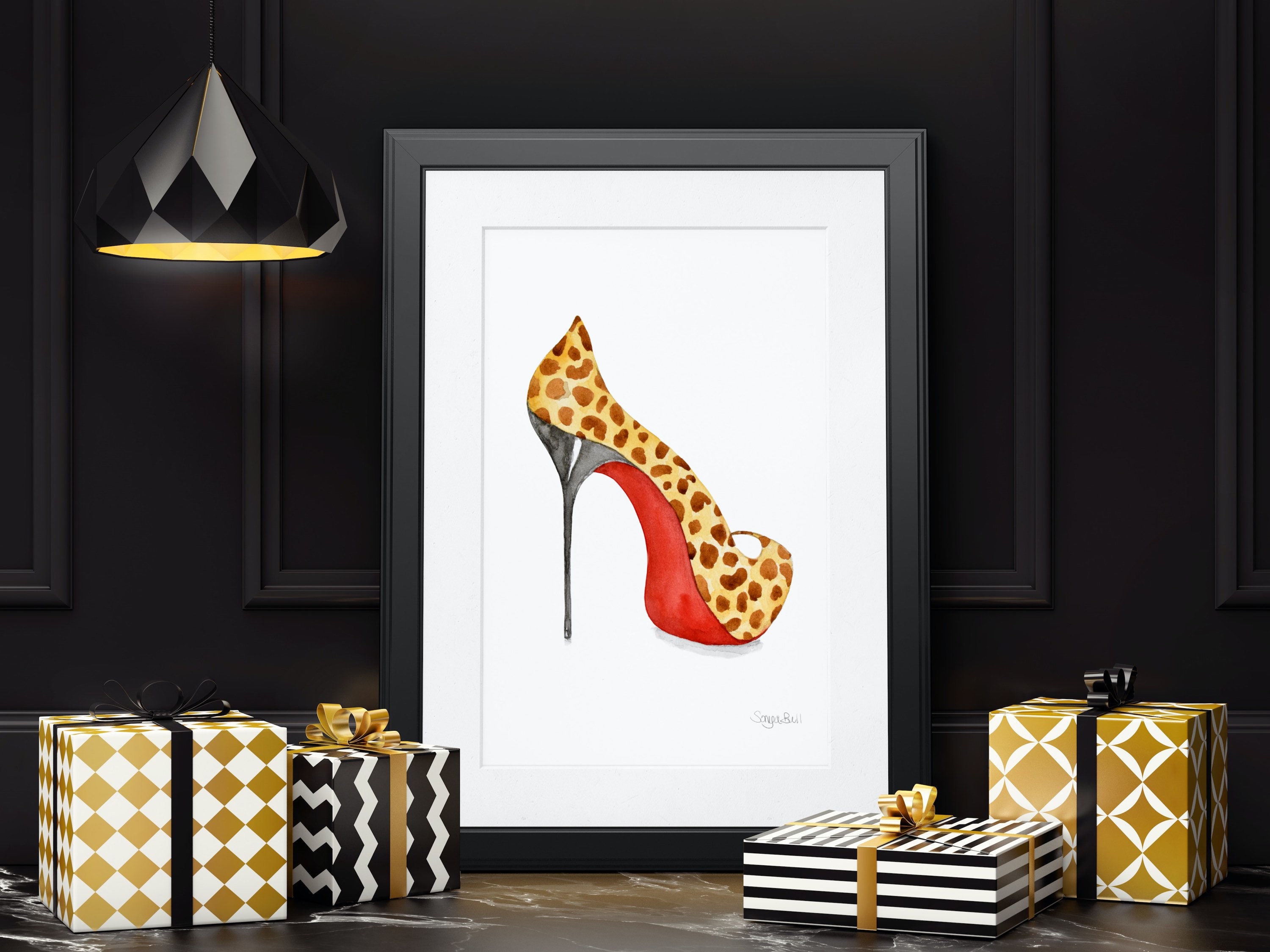 Size 12 leopard print heels shop