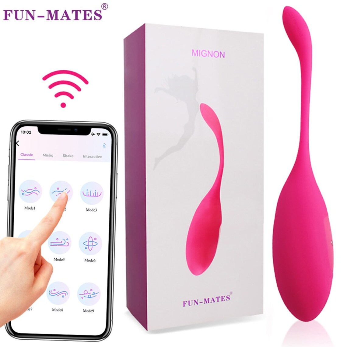 App Controlled Vibrating Kegel Egg Etsy