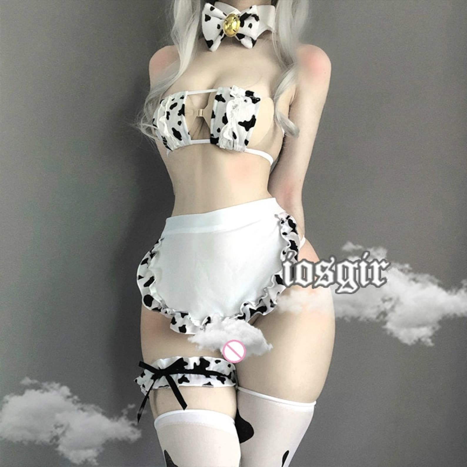 Sexy Cow Cosplay Costume Etsy