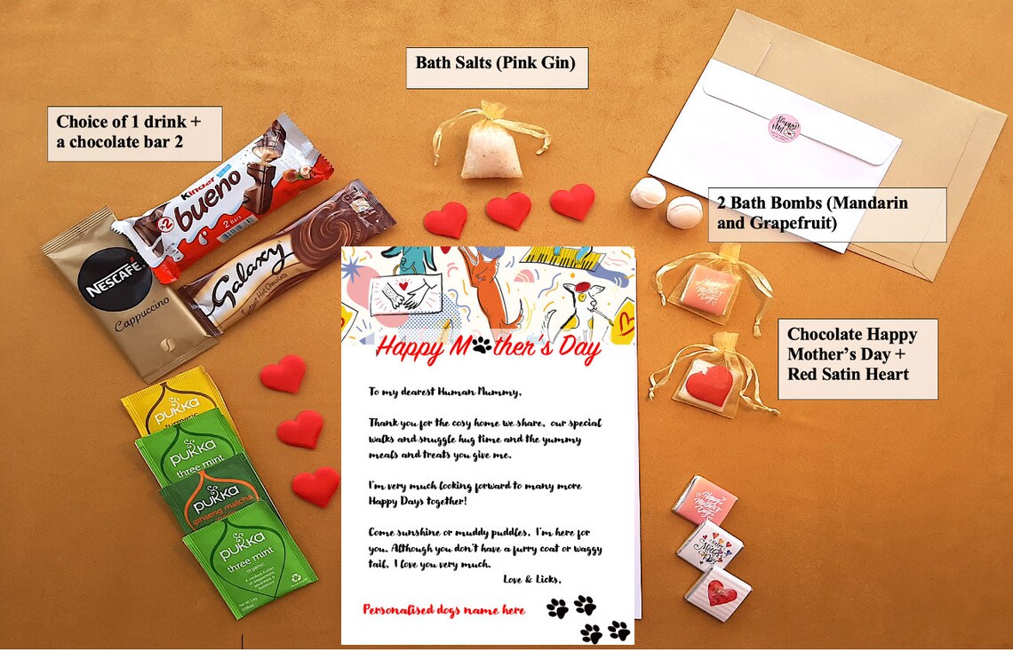 Hund Muttertagskarte personalisiert Geschenk. Etsy